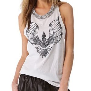 3.1 Phillip Lim Phoenix Tank with Beaded Collar